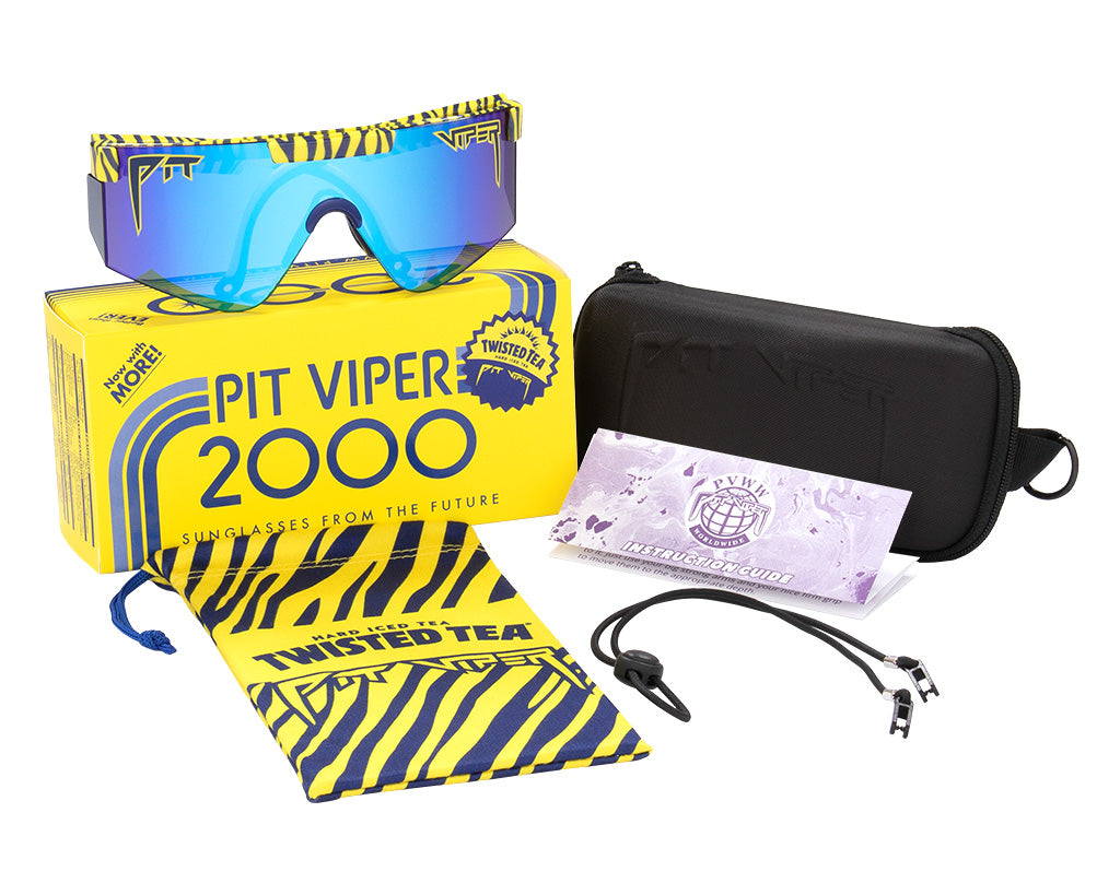 Pit Viper The Twea Party 2 2000s - Blue Star Eyewear