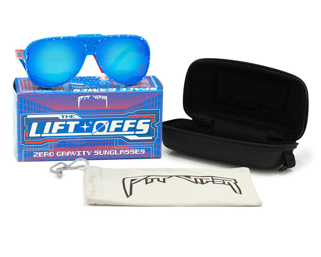 Pit Viper The Blue Ribbon Lift-Offs - Blue Star Eyewear