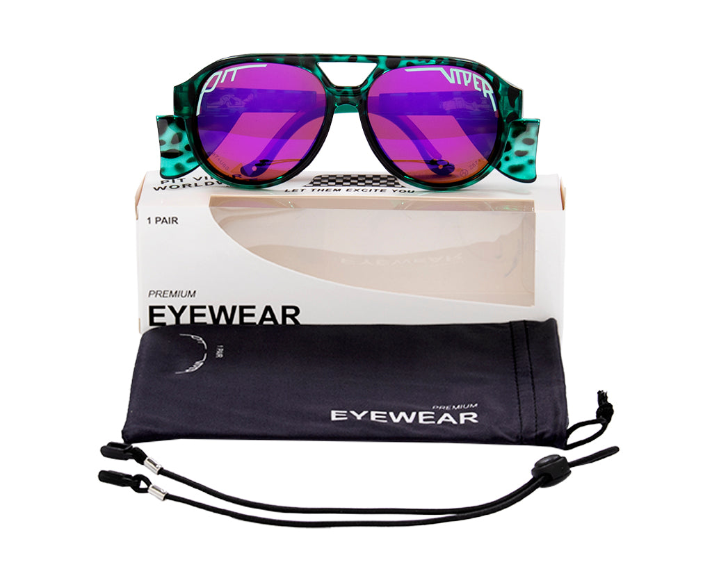 Pit Viper The Galapagos Sunset Exciters - Blue Star Eyewear