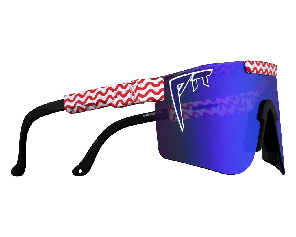 Pit Viper The Yankee Noodle Double Wide - Blue Star Eyewear