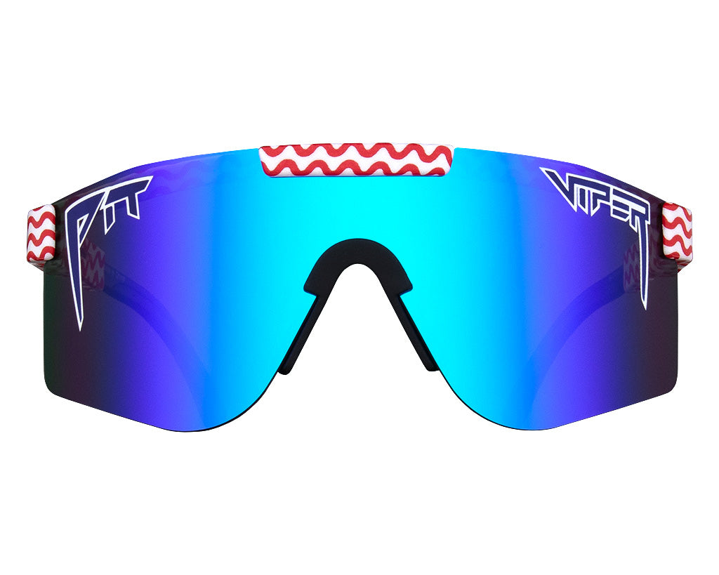 Pit Viper The Yankee Noodle Double Wide - Blue Star Eyewear