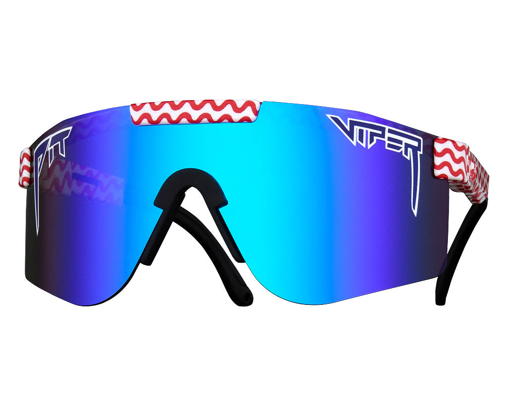 Pit Viper The Yankee Noodle Double Wide - Blue Star Eyewear