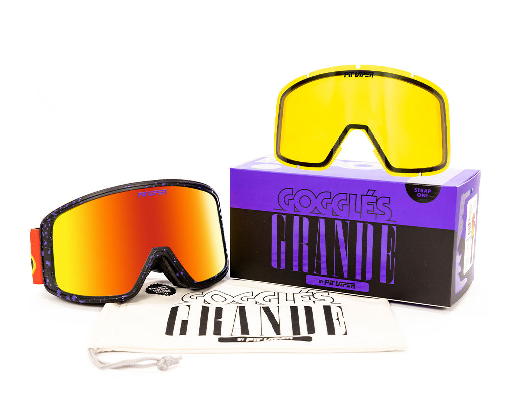 Pit Viper The Combustion GogglÃ©s Grande - Blue Star Eyewear