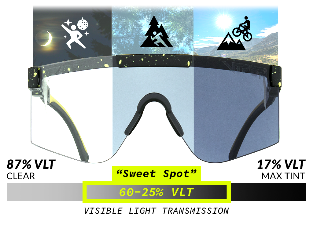 Pit Viper The Cosmos Photochromic 2000s - Blue Star Eyewear