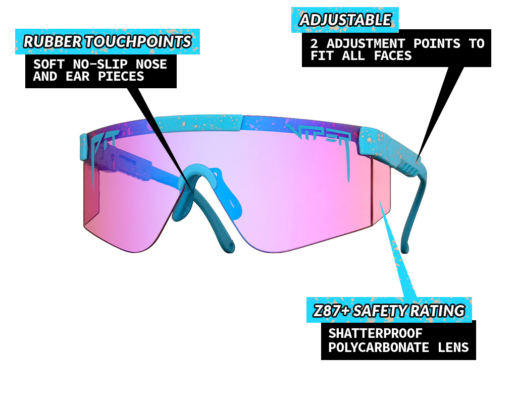 Pit Viper The Free Range Climax 2000s - Blue Star Eyewear