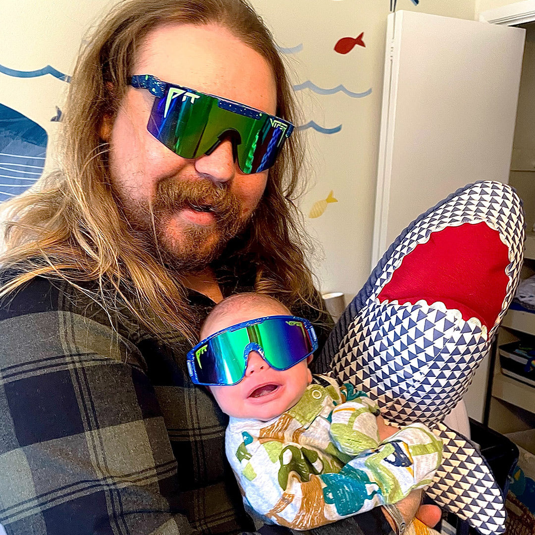 Pit Viper The Leonardo Baby Vipes - Blue Star Eyewear