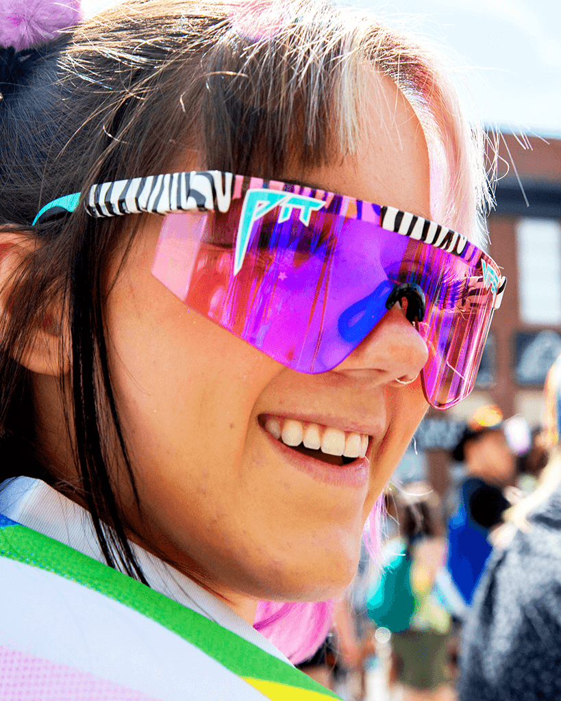 Pit Viper The Loose Rider 2000s - Blue Star Eyewear