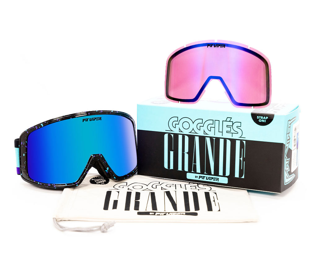 Pit Viper The Midnight GogglÃ©s Grande - Blue Star Eyewear