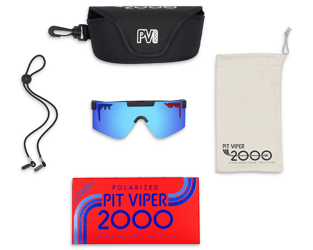 Pit Viper The Peacekeeper Polarized 2000s - Blue Star Eyewear