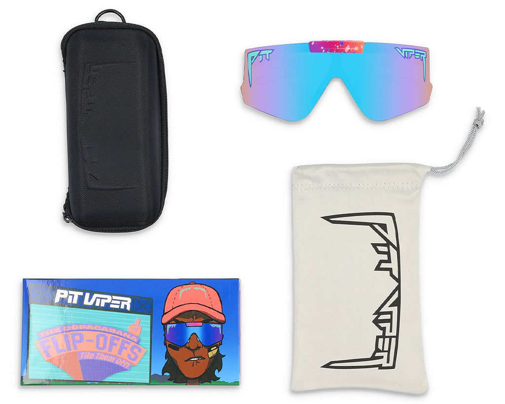 Pit Viper The Copacabana Flip-Offs - Blue Star Eyewear