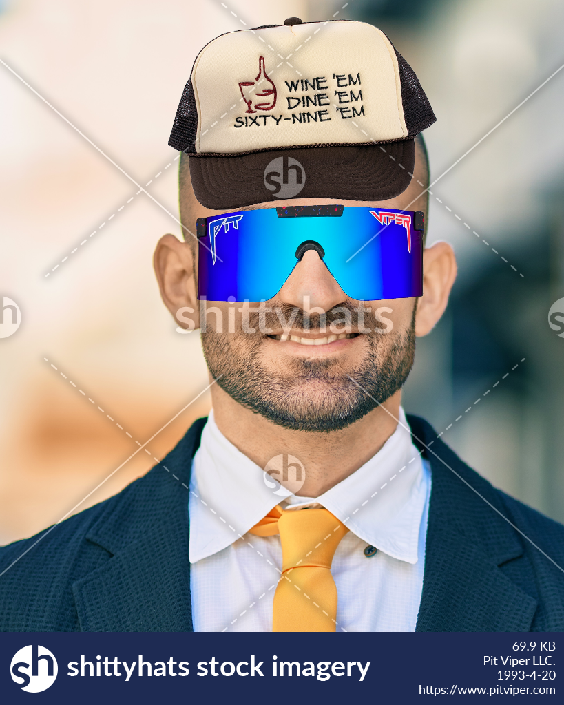 Pit Viper Wine'em and Dine'em - Blue Star Eyewear